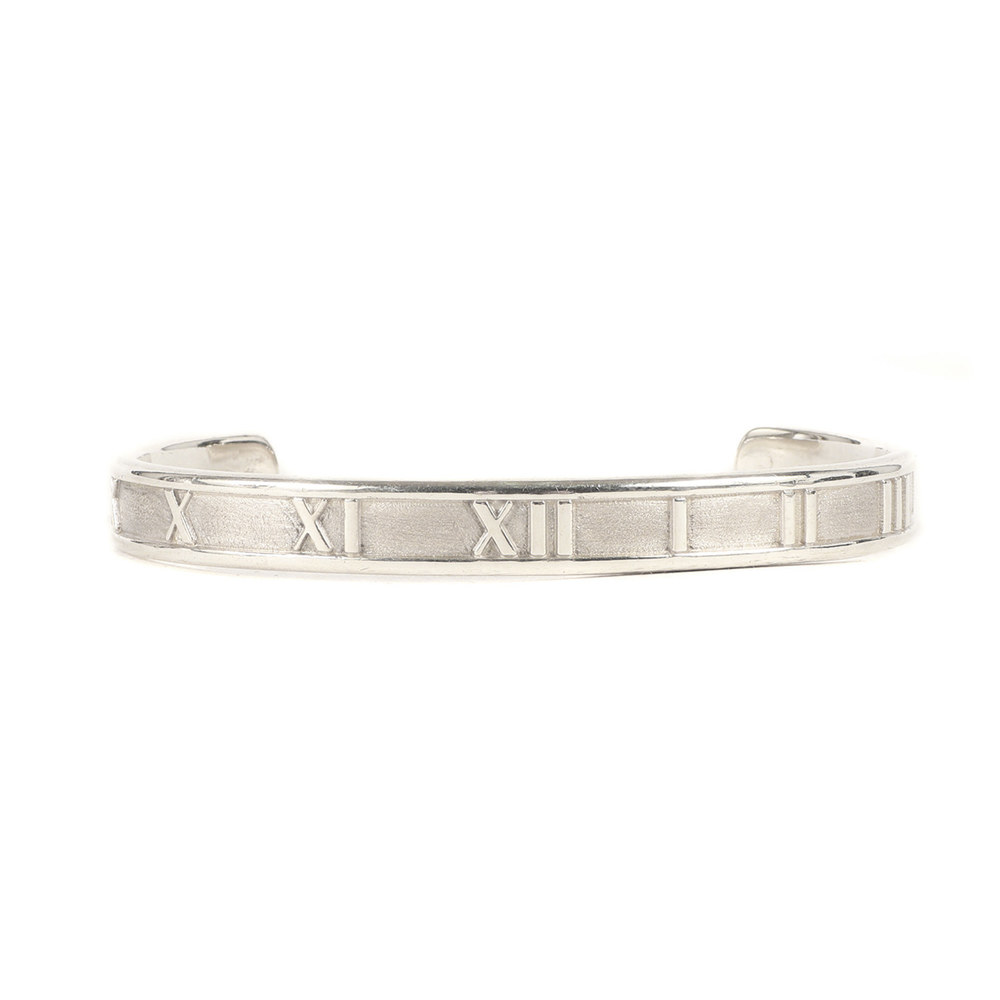Tiffany Atlas Bangle Bracelet Silver